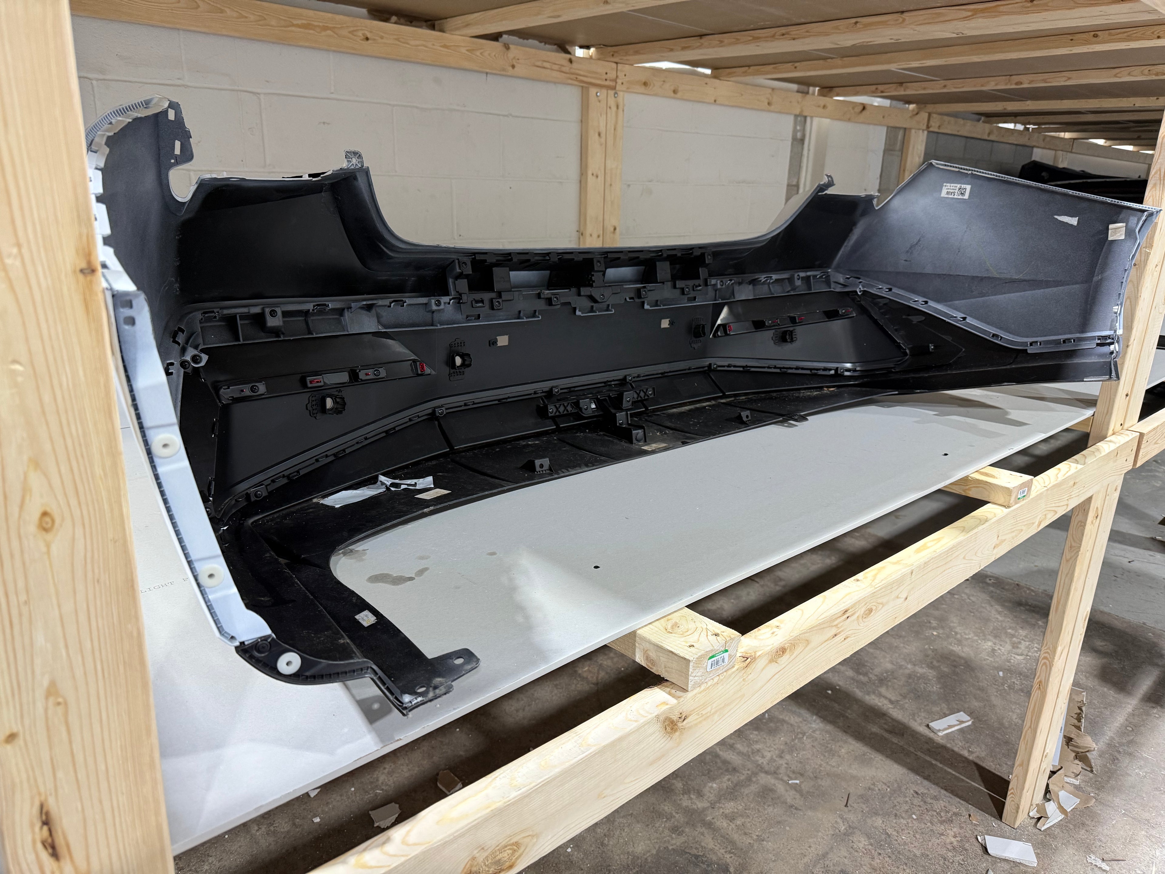 2024, 2025, 2026 Hyundai  Elantra  Rear Bumper Assembly (Reflectors & License Plate Lights)