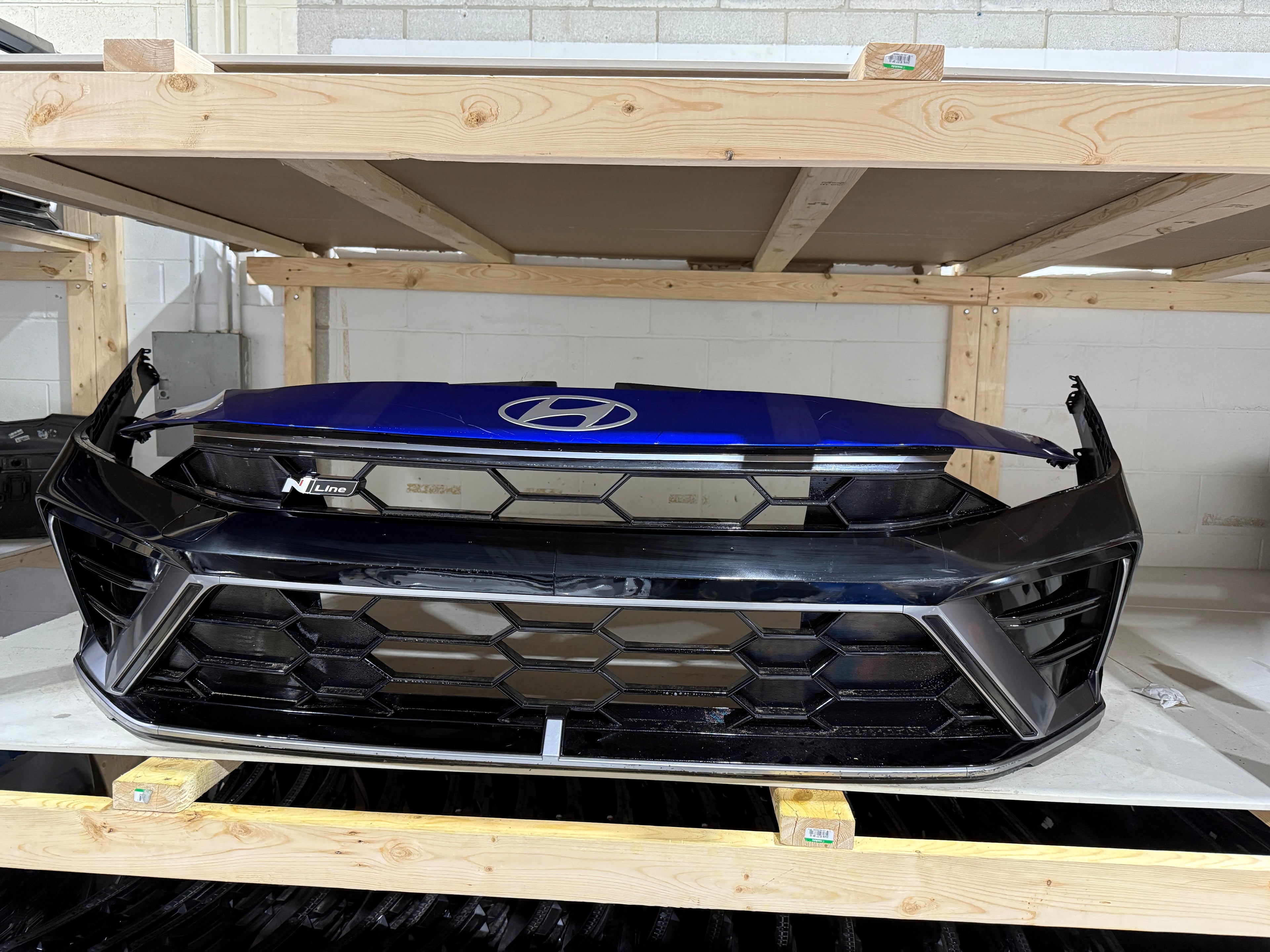 2025, 2026 Hyundai  Elantra  Front Bumper Assembly N-Line