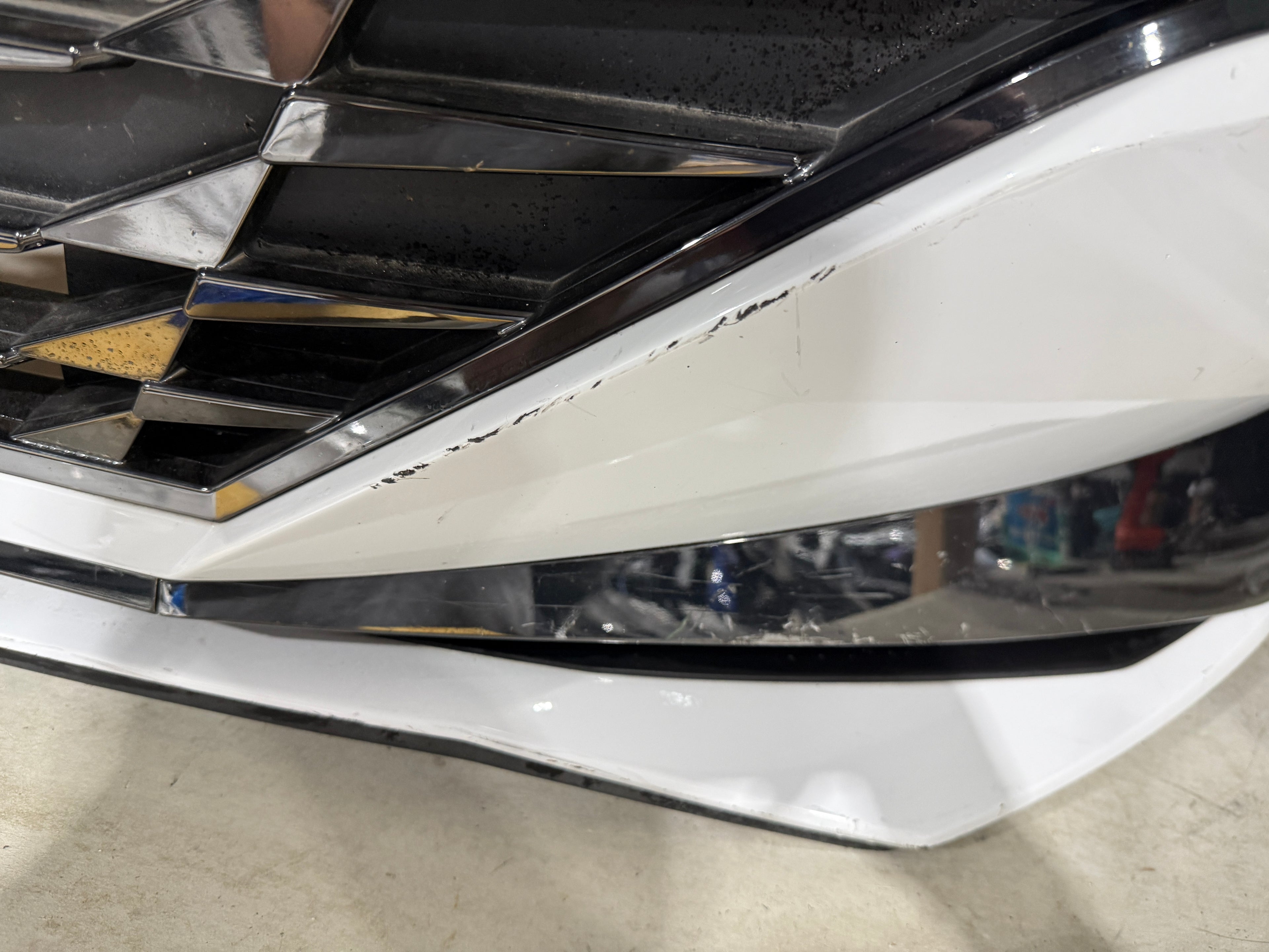 2021, 2022, 2023 Hyundai  Elantra  Front Bumper Assembly Sensor + Radar