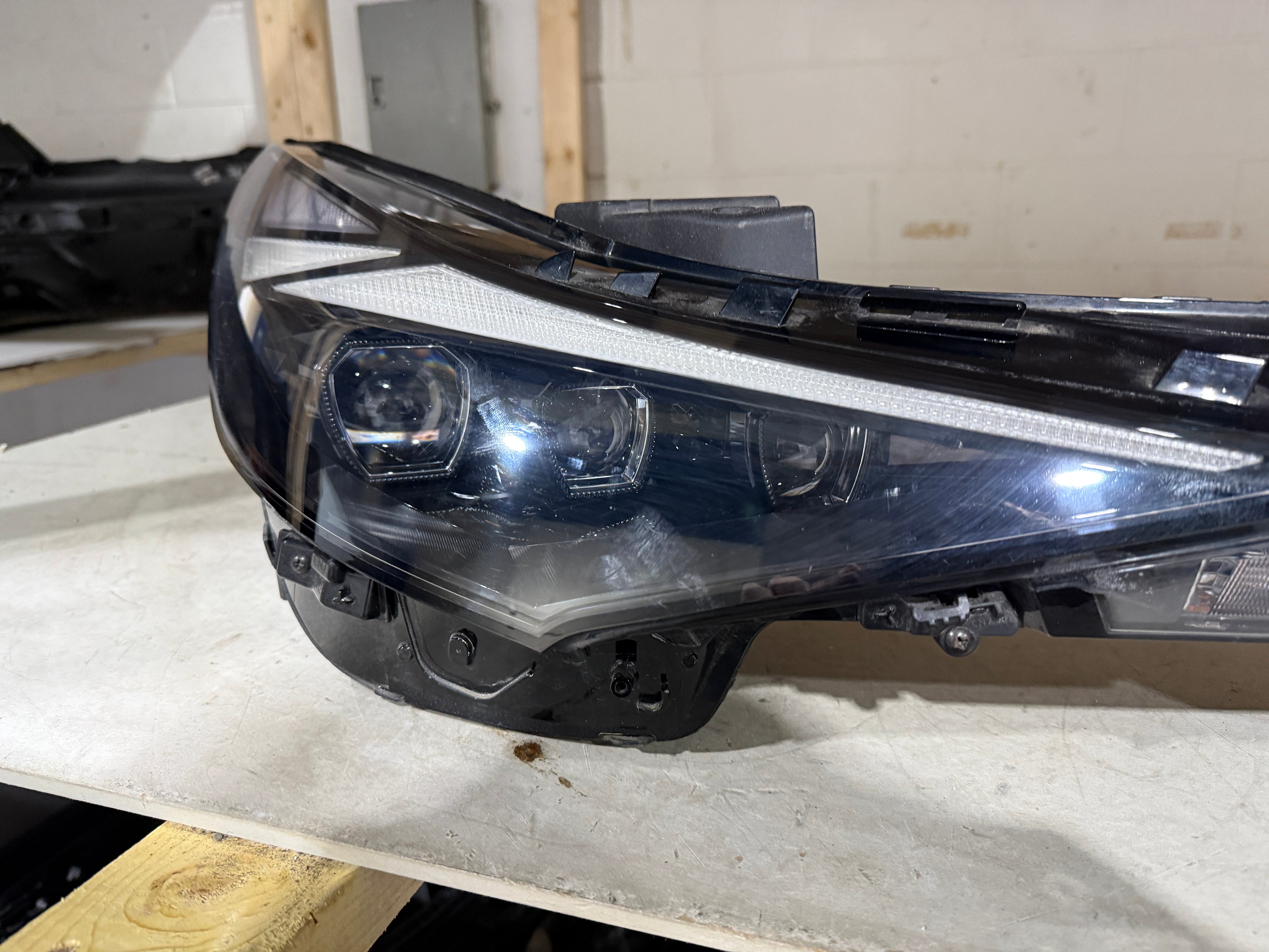 2021, 2022, 2023 Hyundai  Elantra  Headlight Pair Full LED (3 Lens)
