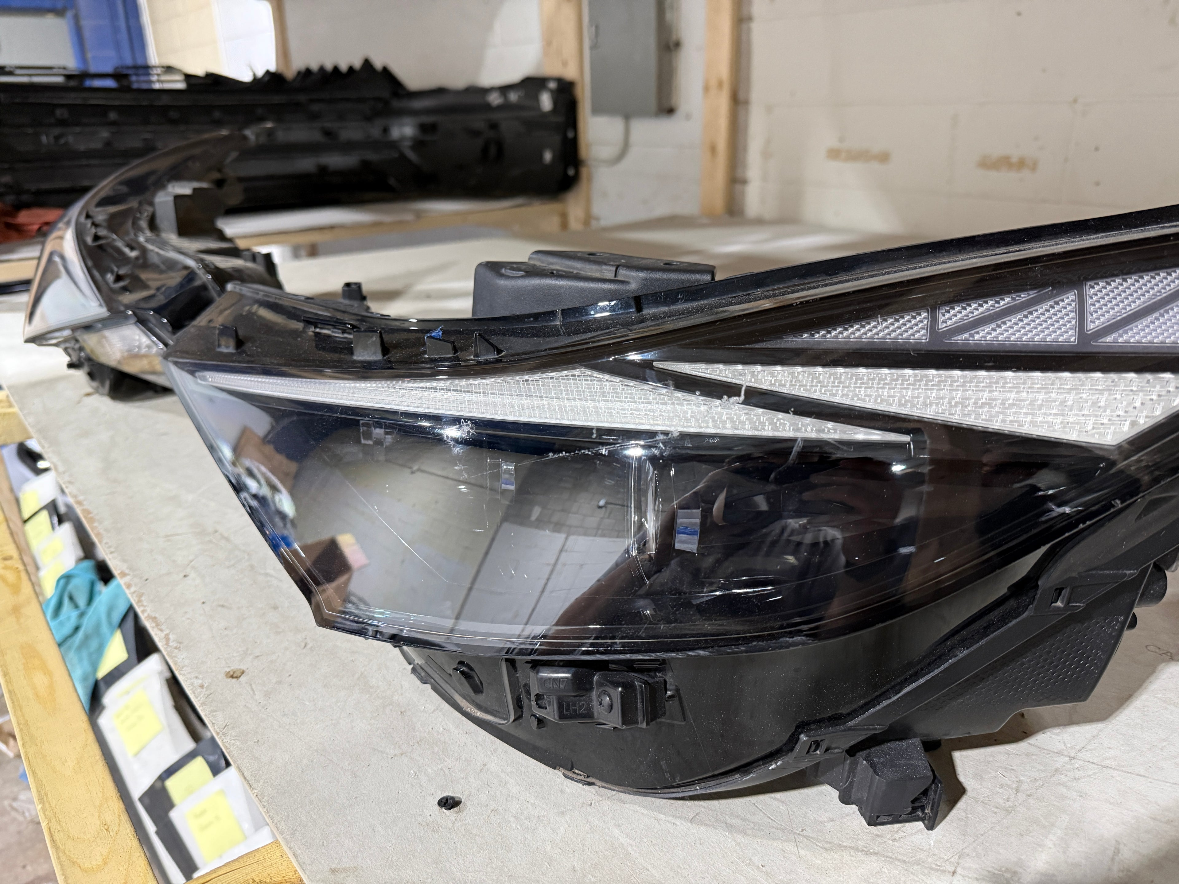 2021, 2022, 2023 Hyundai  Elantra  Headlight Pair Full LED (3 Lens)