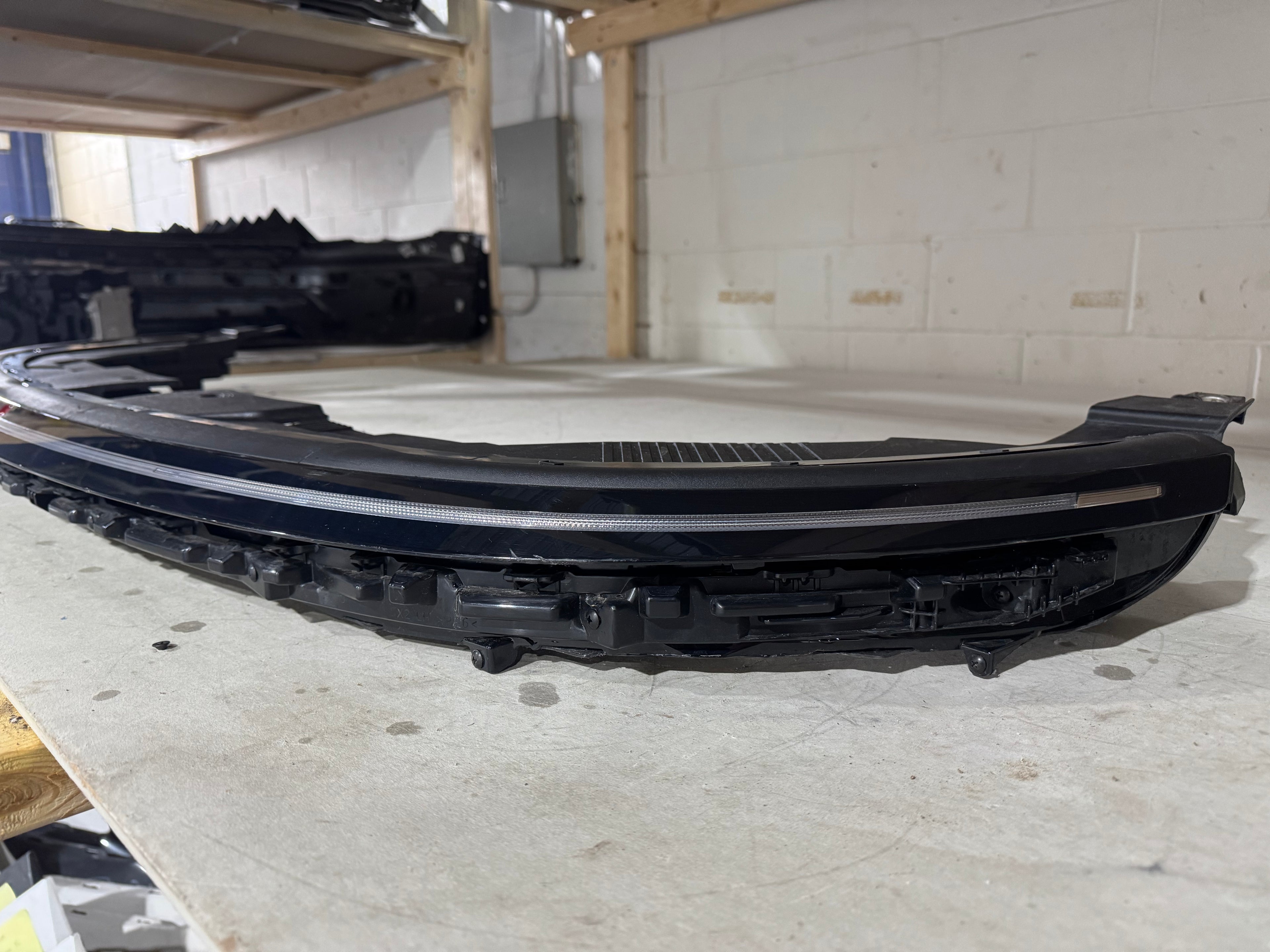 2024, 2025, 2026 Hyundai  Kona Front Middle LED Light Bar Centre LED Headlight